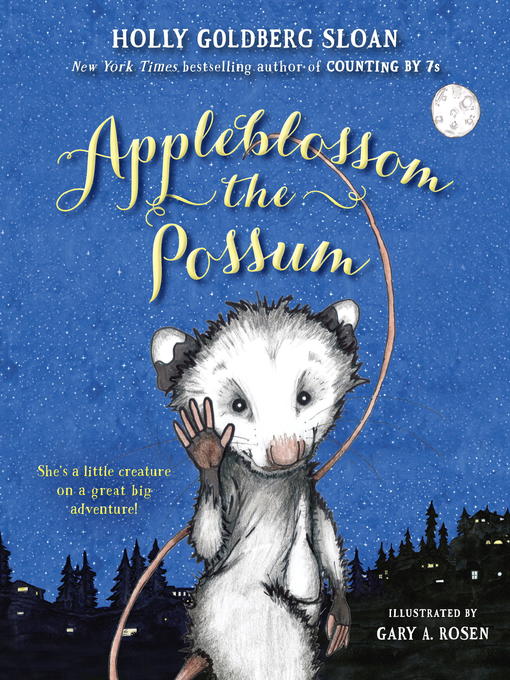 Title details for Appleblossom the Possum by Holly Goldberg Sloan - Wait list